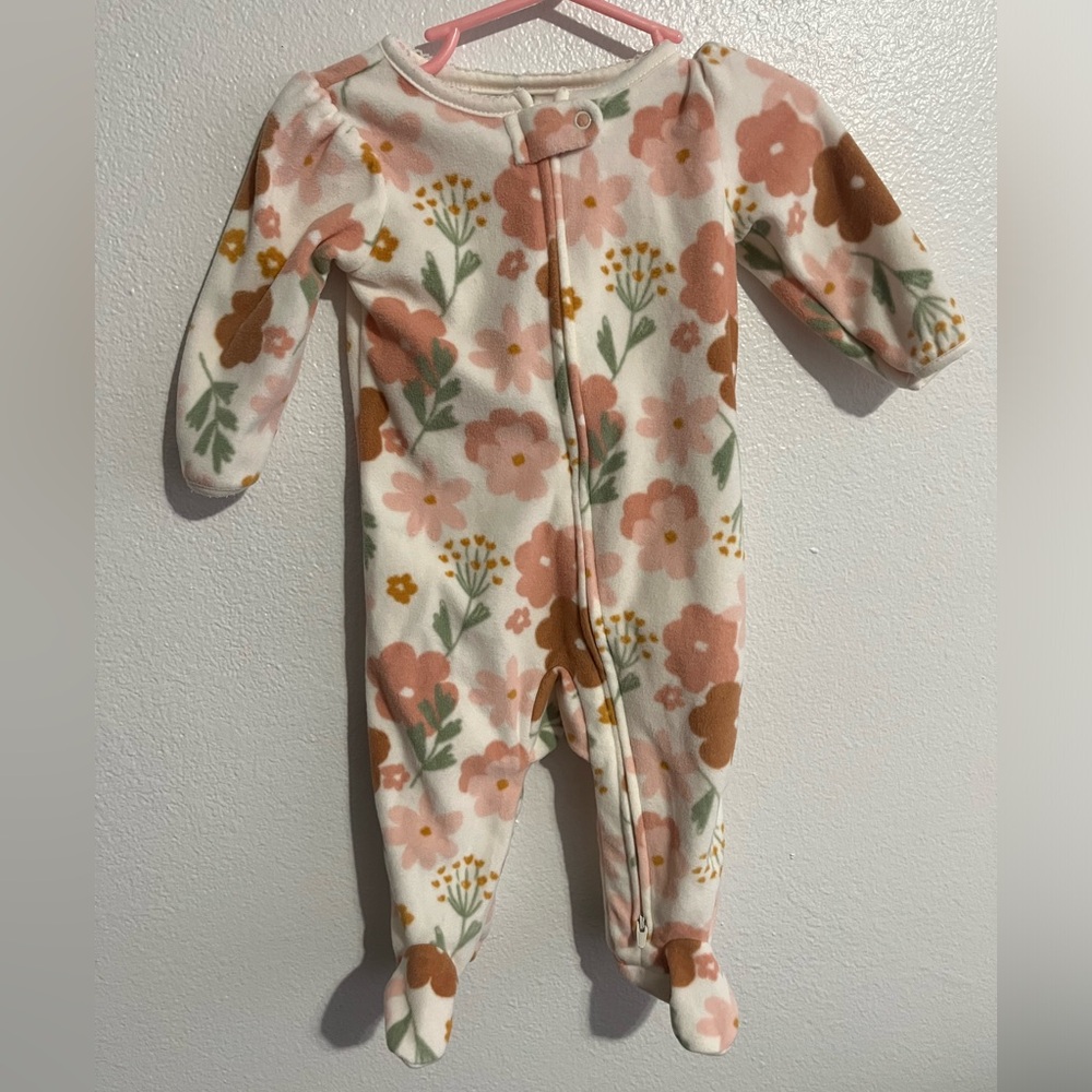 Two Floral Onesies